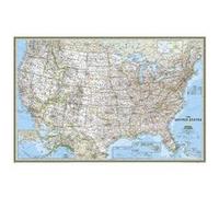 United States Classic Poster Size Tubed by National Geographic Maps National Geographic Maps, (Auteur)