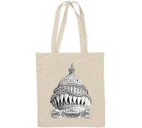 United States Congress The Big Bad Monster Sac fourre-tout en coton naturel Blanc