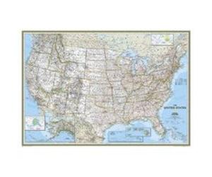 United States Decorator Enlarged Laminated by National Geographic Maps National Geographic Maps (Auteur)