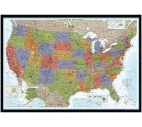 United States Decorator Map [Tubed]: Reference Maps
