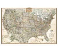 United States Executive Poster Size Map: Wall Maps U.s..