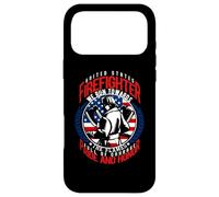 United States Firefighter We Run Towards The Flames Coque pour iPhone 17 Pro Max