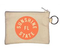 United States FL Florida The Sunshine State Porte-monnaie Beige