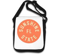 United States FL Florida The Sunshine State Sac à bandoulière Blanc