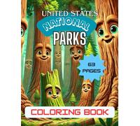 United States National Parks: Coloring Book