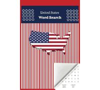 United States Word Search: Each Puzzle Features a Different State with Fun and Simple Clues | 50 Puzzles | Great for Learning U.S. Regions