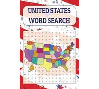 United States Word Search Puzzle Book: Educational Screen-Free Activity Featuring United States Geography for Fun, Learning, and Relaxation | 6x9 inches, 64 pages | 50 puzzles