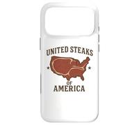 United Steaks of America - BBQ Steak Drapeau des États-Unis Coque pour iPhone 17 Pro Max