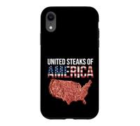 United Steaks of America, des grillades drôles américaines Coque pour iPhone XR