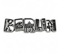 United1871 Aimant en métal Berlin | Souvenir typique de la capitale | Aimant de réfrigérateur | Conçu en Allemagne