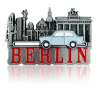 United1871 Aimant en métal Berlin | Souvenir typique de la capitale | Aimant de réfrigérateur | Conçu en Allemagne