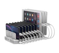 Unitek 60W 10 Ports Station de Charge pour Multi-Appareils USB avec QC 3.0