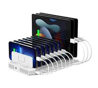 Unitek 60W Station de Charge USB 10 Ports, Station Recharge Multiple