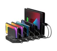 Unitek 60W Station de Charge USB 10 Ports, Station Recharge Multiple Plusieurs Appareils avec SmartIC Tech et Compatible avec Téléphones, Tablettes et d'autres Appareils