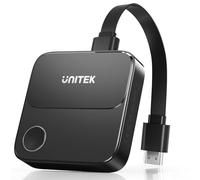 Unitek Adaptateur HDMI sans fil - 2,4 G/5 G 4K écran miroir récepteur TV Casting Device Mirroring Adaptateur/HDMI Extender pour streaming vidéo à moniteur à partir de Mac iOS Android Windows