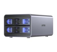 UNITEK Boitier de Disque Dur Externe Vide pour disques 2.5'/3.5' Raid 2 Baies USB 3.2 10Gbps