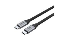 UNITEK C14082ABK : Câble USB-C vers USB-C 3.2 Gen 2, 1m, 10 Gbit/s, Power Delivery 100W (20V/5A), Contacts Or, Noir