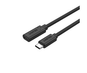 UNITEK C14086BK Câble USB-C vers USB-C 0.5m USB 3.2 Gen 2 (3.1 Gen 2) 10 Gbit/s 100W Noir