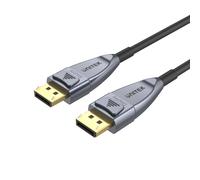 UNITEK C1616GY câble DisplayPort 10 m Noir, Gris
