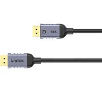 UNITEK C1628GY01-1.5M Câble DisplayPort Noir, Gris (C1628GY01-1.5M)