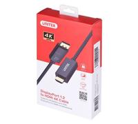 Unitek Cable Displayport 1.2 Hdmi 4k᤼hz 1 8m V1608a