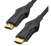 Unitek Câble HDMI 2.1 8 K 4K @ 120 Hz C11060BK-2M Débit 48 Gbps/Application : Audio - Video / 8K Ultra High Speed HDMI 2.1 / HDCP 2.3, EDID, ALLM, QMS, QFT, 3D, VR, Dynamic HDR, eARC, VRR
