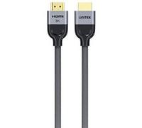 UNITEK Câble hdmi 2.1 premium nylon tressé 1m 8k 60hz / 4k 120hz - gris Gris