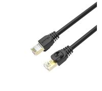 UNITEK Câble Réseau C1810EBK Noir 2m, Connecteurs RJ-45 Cuivre, AWG 26, Conforme RoHS