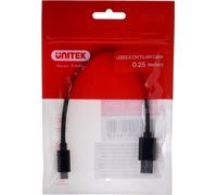Unitek Câble USB 3.1 type A - type C M-M 0,25 m