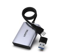 UNITEK Carte Graphique Externe Double HDMI - USB-C/USB-A