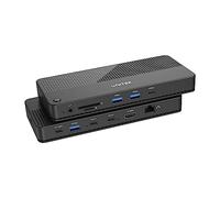 Unitek Commutateur KVM 4K USB Hub 11 ports | D1077A | Norme vidéo : HDMI 2.0 | USB standard : USB 10 Gbps | Connexions : audio 3,5 mm, HDMI, RJ-45, USB-A, USB-C, microSD/SD