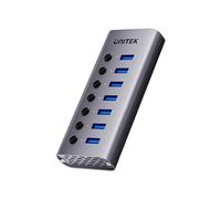 UNITEK Hub USB 3.0 à 7 ports avec commutateurs individuels