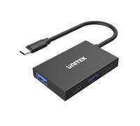 UNITEK Hub USB 3.1 Gen 2 type C vers 4 ports USB 2x USB-A 2x USB-C - 10 Gbps