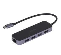 UNITEK HUB USB-C 3.1 RJ-45 3XUSB-A HDMI 4K PD100W