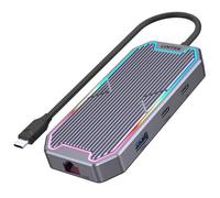 Unitek Hub USB-C HDMI 2.0 RJ45 3 5mm 100W 10Gbps