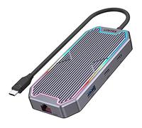 Unitek Hub USB-C HDMI 2.0 RJ45 3 5mm 100W 10Gbps