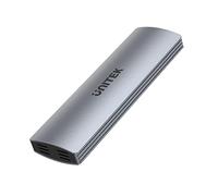 Unitek M.2 NVMe/SATA 10 Gbps Boîtier de Disque Dur | S1230A | Connecteur USB-C | Prise en Charge des lecteurs M ou B+M | Boîtier en Alliage d'aluminium | Couleur : Gris sidéral