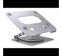 UNITEK OT180SL01 Support Laptop Aluminium 10-16" Pivotant 360° Inclinable 0-180° Réglable en Hauteur 260x224x53.3mm