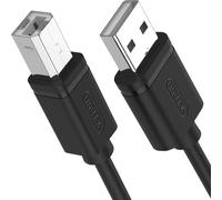 UNITEK Y-C4001GBK câble USB 2 m USB 2.0 USB A USB B Noir