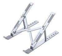 UNITEK Support pour ordinateur portable ajustable en aluminium Noir G