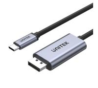 Unitek V1409a Changeur De Genre De Câble Usb-c Displayport Noir, Gris