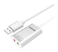 UNITEK Y-247A convertisseur audio Argent