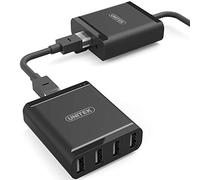UNITEK Y-2516 Câble d'extension UTP USB 2.0 avec 4 ports USB Noir