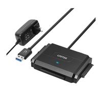 UNITEK Y-3324 Station d'accueil de disques de stockage USB 3.2 Gen 1 (3.1 Gen 1) Type-A Noir