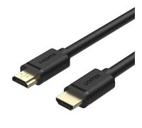 UNITEK Y-C136M Câble HDMI 2.0 1m, Connecteurs HDMI Type A Mâle-Mâle, Contacts Plaqué Or, Compatibilité 3D, Noir