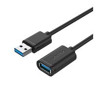 UNITEK Y-C458GBK câble USB 1,5 m USB 3.2 Gen 1 (3.1 Gen 1) USB A Noir