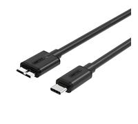 Unitek Y-c475bk Câble Usb 1 M Usb 3.2 Gen 1 (3.1 Gen 1) Usb C Micro-u