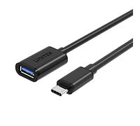 UNITEK Y-C476BK câble USB 0,2 m USB 3.2 Gen 1 (3.1 Gen 1) USB C USB A Noir