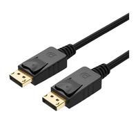 UNITEK Y-C608BK câble DisplayPort 2 m Noir