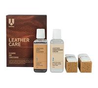 UNITERS Kit d'entretien du Cuir (250 ML) - Kit de Nettoyage pour Cuir avec nettoyant Doux pour Cuir et crème revitalisante pour Meubles, Tissus d'ameublement, Chaussures, Sacs et intérieur de Voiture